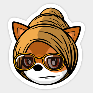 Sunglasses Deer Melissa Sticker